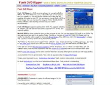 Tablet Screenshot of flashdvdripper.com